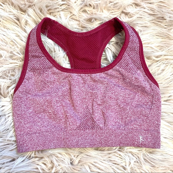 Other - Reversible red maroon sports bra